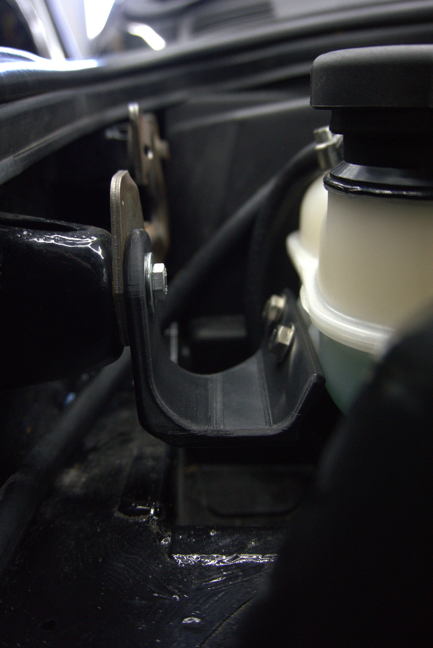 E30 Coolant Reservoir Relocation Brackets